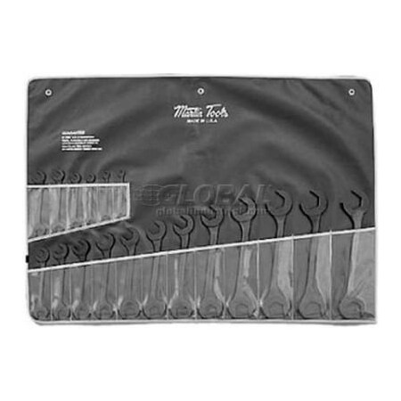 Martin Martin Tools BOB18K 18-Piece Hydraulic Wrench Set 11/32-1-1/2" Black Oxide Finish BOB18K